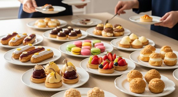 La pâtisserie fine : l'art des créations raffinées et savoureuses à partager